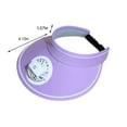 thumbnail image 3 of Ycandiee Fan Visor Hat, Sun Visors Hat With Fan, Rechargeable Built-in Fan Hat for Women, Large Area Sun Protection, 3 of 7