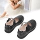 thumbnail image 1 of Zapatos Mary Jane Para Niñas, Zapatos De Vestir De Princesa Negros, Cuero PU Cómodo Y Duradero, Adecuados Para Estudiantes, Actuaciones De Uso Diario, Moda, Zapatos De Uniforme, 1 of 7