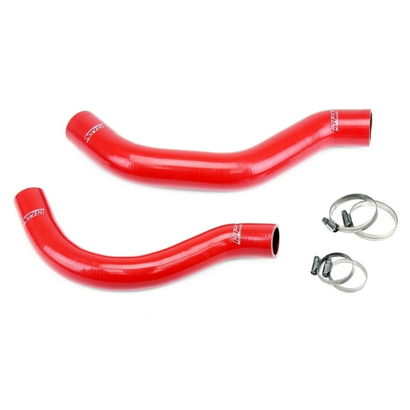 HPS Red Silicone Radiator Hose Kit for 2002-2008 Dodge Ram 1500 Pickup 4.7L V8