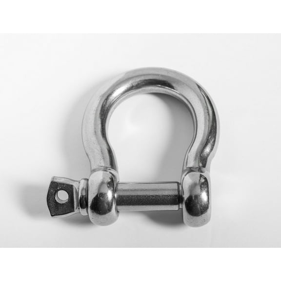 5mm 3/16" Marine Bow Shackle Clevis DRing 316 Stainless Steel Sailboat Rigging