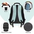 thumbnail image 4 of Yuyamidu Adorable Capyabara Girls Backpack and Lunch Bag Set Book Bag for Kids Lunch Handbag High School Bags for Boys Bookbag with Lunch Box Pencil Case Water Bottle Bag, 4 in 1, 4 of 8