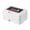 red mark-cool gray, variant on Multi Compartment Sports Camera Storage Box Safely Organizes Batteries During Transport Scratch Resistant