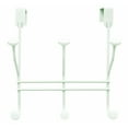 thumbnail image 2 of Amerock 9-5/16 in. L White Steel Medium Multiple Over the Door Hook 1 pk, 2 of 4