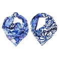 thumbnail image 3 of Bandanas para perros set de 3 piezas talla mediana - Paisley, 3 of 5