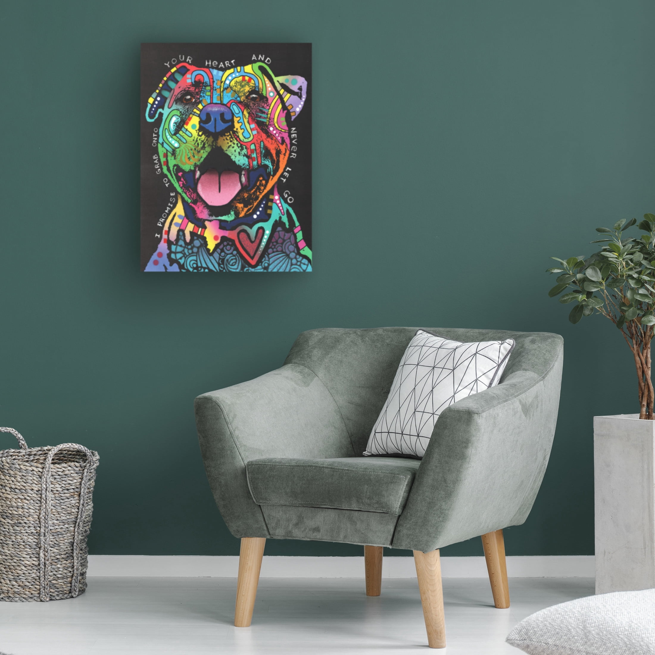Canvas Wall Art - Dean Russo 'Never Let Go' Wall Art for Living Room, Bedroom, or Office Décor by Trademark Fine Art - 18 x 24 Inches