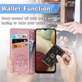 thumbnail image 6 of case for Samsung Galaxy S21 FE (Not S21) Crossbody Cell Phone Wallet Case,Cute Cat Dog Cartoon Style Flip with Removable Lanyard Strap with Card Holde Cover for Samsung Galaxy S21 FE MGG Rose Gold, 6 of 14