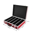 thumbnail image 2 of SHZICMY Alloy Coin Storage & Display Box Hold 100 Coins Holders Slabs Red Case, 2 of 20