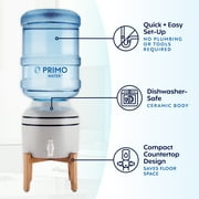 Primo Water® Countertop Water Dispenser, White Ceramic
