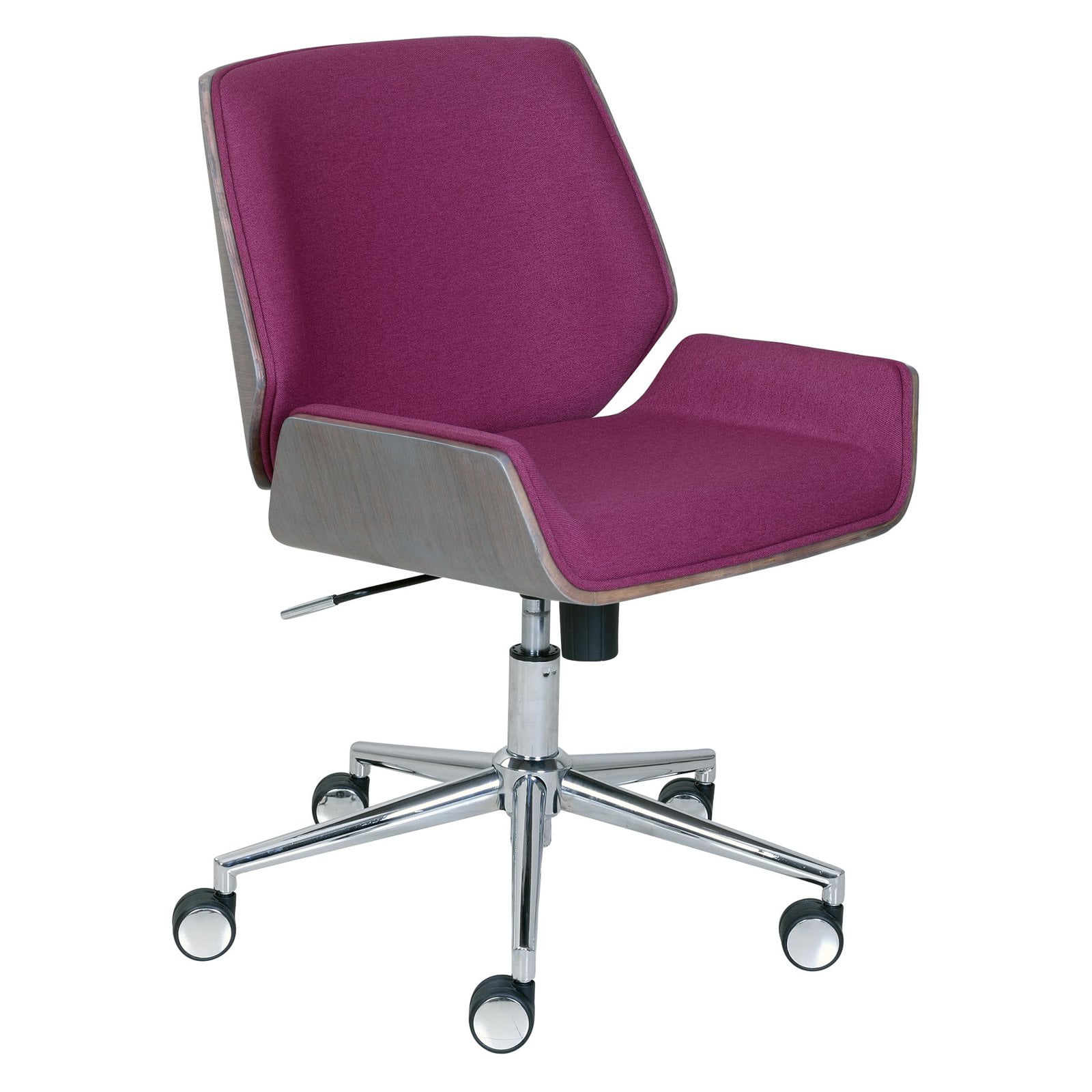 Elle Decor Ophelia Bentwood Task Chair in Gray