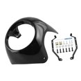 thumbnail image 4 of de faro de motocicleta Parabrisas de motocicleta Fácil de instalar Reemplazo Lámpara redonda Accesorios protectores delantero, 4 of 9