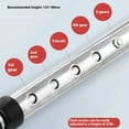 thumbnail image 6 of YIEMEEN Light weight Adjustables Cane with Seats 3 Legged Heavy Type Steel Walking Stick for Elderly Disabled, 6 of 11