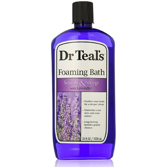 Dr Teal's Foaming Bath, Soothe & Sleep 34 oz (Pack of 3)