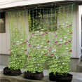 thumbnail image 3 of MYG Trellis Garden Climbing Net, Mesh Plant Support Plastic Green Bean Cucumber Ropes Green 35x70inch, 3 of 9