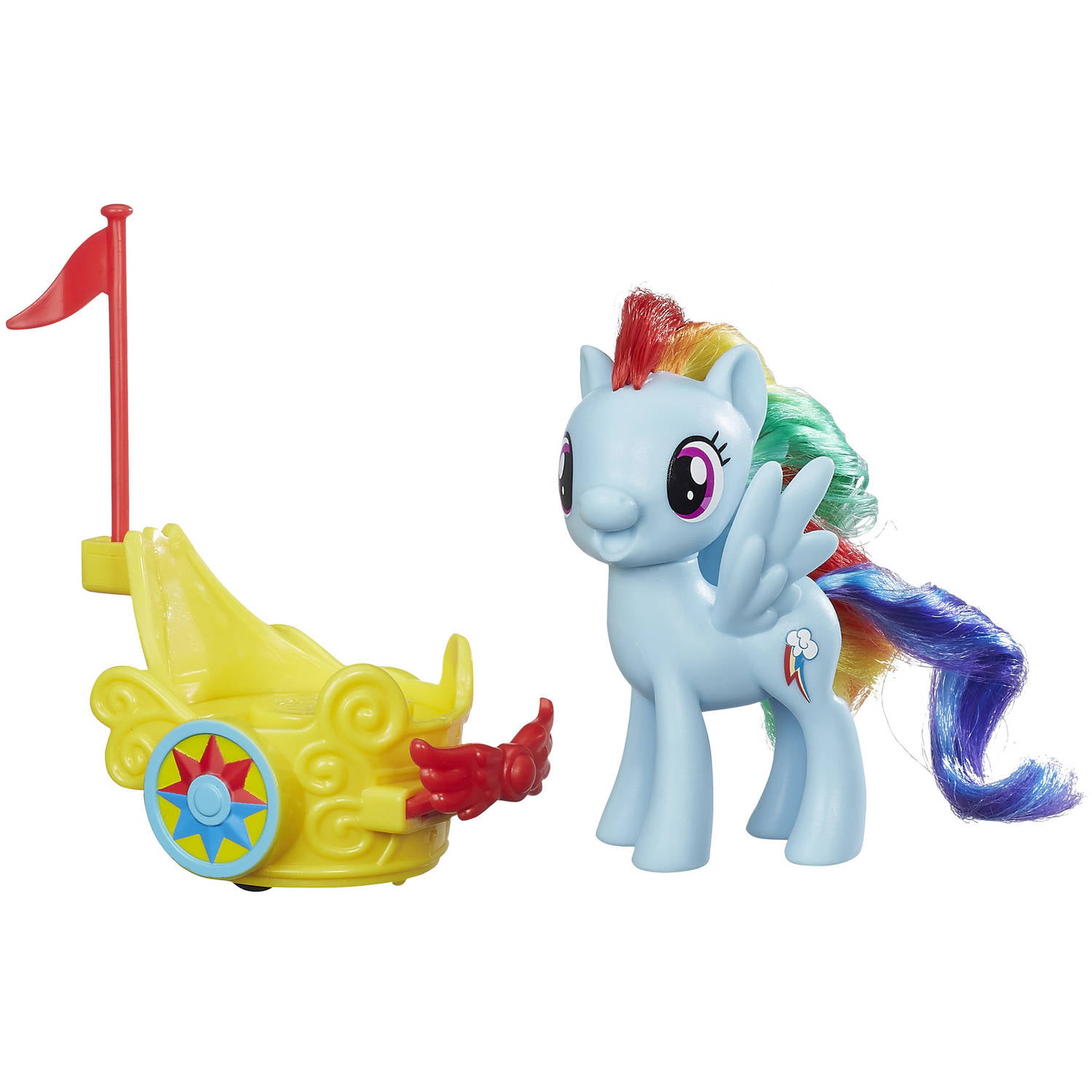 My Little Pony Royal Spin-Along Chariot Rainbow Dash 