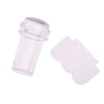 thumbnail image 3 of Pure Clear Jelly Silicone Nail Art Stamper Scraper Nail Stamp Stamping Tool, 3 of 6