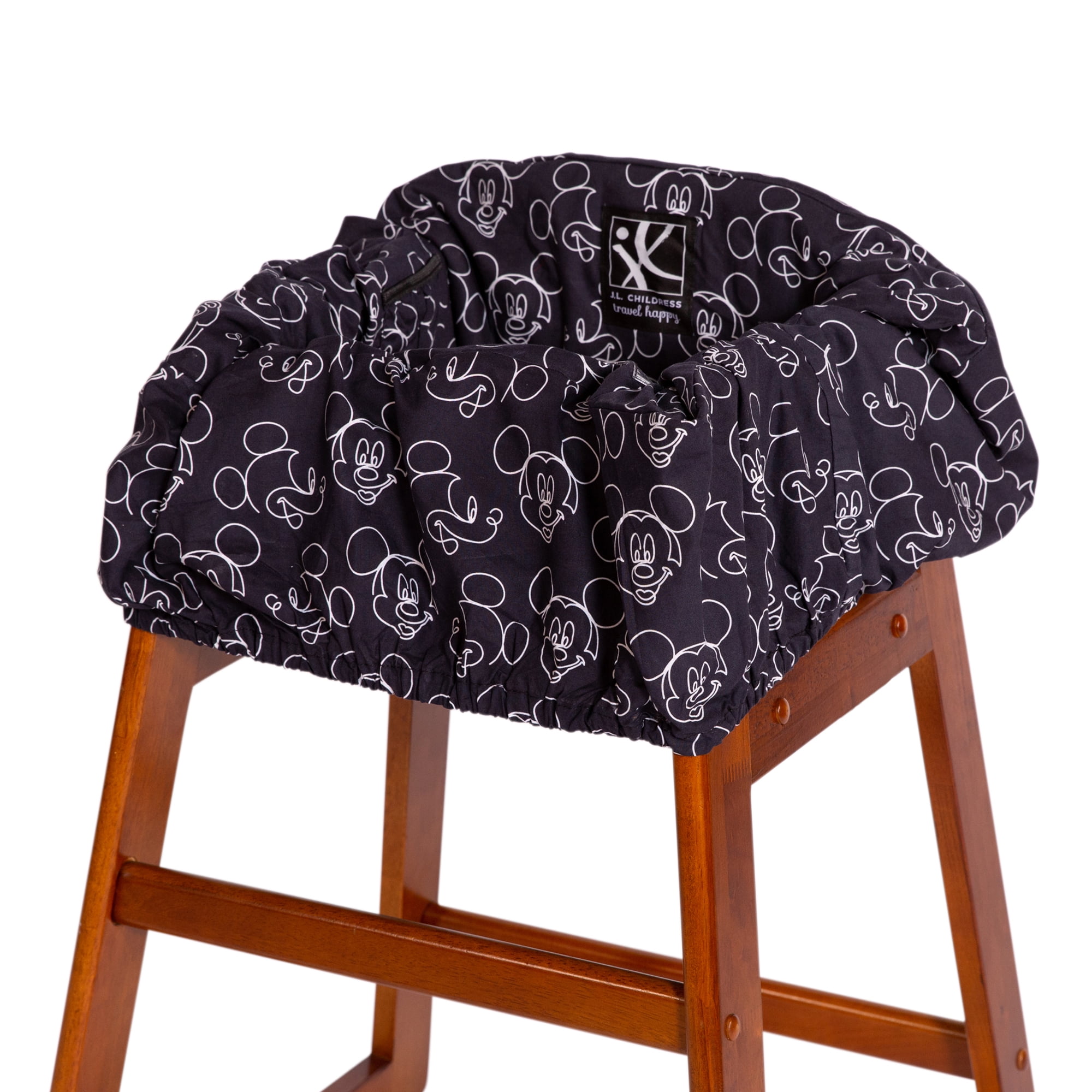 Disney Baby by J.L. Childress Shopping Cart and High Chair Cover Black Mickey Mouse Unisex Walmart