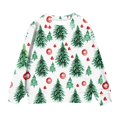 thumbnail image 4 of Kids Christmas Cartoon Fun Gift Casual Sweatshirt Xmas Novelty Christmas Light Casual Pullover Fall Sweatshirt Winter Fashion (Color:Green,Size:11-12 Years), 4 of 4