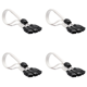 thumbnail image 2 of 4 Uds Cable extensión PCI-E 5 0 30cm para GPU 3090Ti 4070Ti 4080 4090 () blanco, 2 of 9