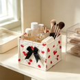 thumbnail image 3 of Tepsmf Cosmetic Storage Basket Desktop Item Organizer Small Storage Bag Box Square 6 IN 1 PC, 3 of 6
