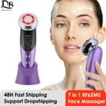 thumbnail image 2 of 7 in 1 Face Lift Device - EMS RF Microcurrent Skin Rejuvenation, Facial Massager, Light Therapy, Anti Aging /Wrinkle /Beauty Apparatus - Unisex, 2 of 12