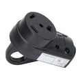 thumbnail image 4 of Prise RV Femelle, 125V 30A 30 Ampères Structure Stable Poignée Ergonomique Réceptacle RV à Bonne Conductivité pour Remplacement, 4 of 8