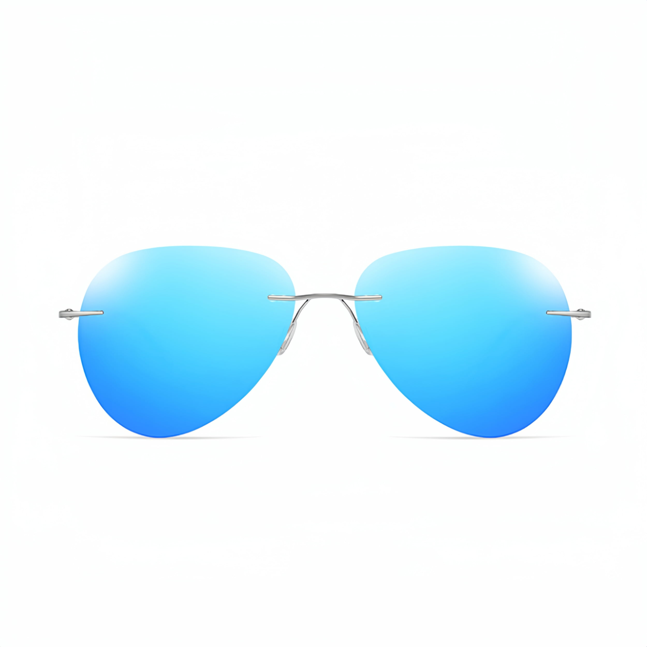 KKTREE Titan Bold Ultra-light Titanium Polarized Frameless Photochromic Sunglasses for Men, Suitable for Driving Day and Night