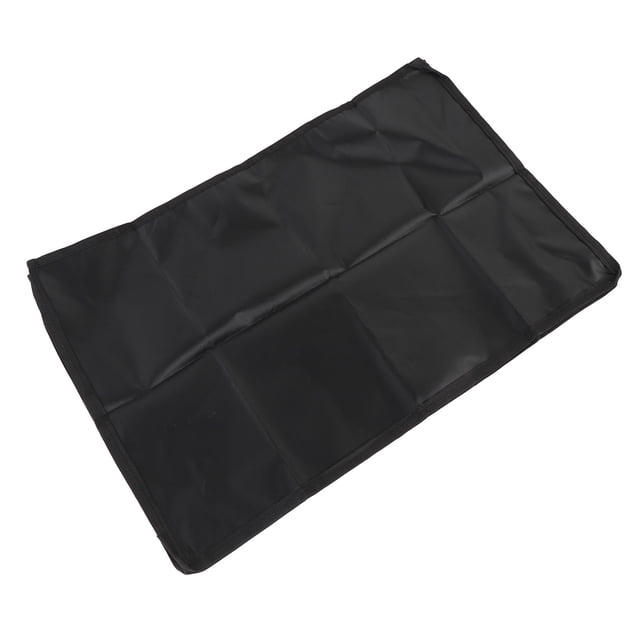 Computer Monitor Dust Cover, Universal Computer Screen Protective Sleeve for LCD Panels, HD Panels, and TV Screens, 420D Oxford Cloth Silver Coated Rain Proof Computer Dust Cover