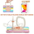 thumbnail image 5 of Funda a juego para iPad Mini 4/5 con correa para el hombro, soporte de anilla ajustable grande, portalápices y protección contra golpes., 5 of 5