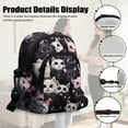 thumbnail image 6 of Xixirimido Cartoon Cats Pattern Small Sling Bag for Women Crossbody Bags with Adjustable Strap Cell Phone Purse Fanny Pack Chest Bag for Travel Hiking, 6 of 7