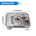 thumbnail image 5 of Unique Bargains A44DE Automatic Transmission Filter Oil Pan Fit for Suzuki Grand Vitara 09-13 No.2657065D10 - Pack of 1, 5 of 6