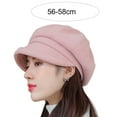 thumbnail image 4 of TRUBKH Beret for Men Summer Beret Beret Hat Women's Newsboy Caps Newsboy Hats for Women Summer Newsboy Hat Newsboy Hats Coffee One Size, 4 of 5