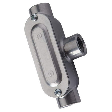 Halex 58807 Conduit Body, Threaded, Aluminum