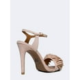 thumbnail image 3 of Qupid Grammy-132 - Nude Suede 8.5, 3 of 5
