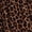 Brown Fawn Leopard, variant on Women's and Women's Plus Smocked Bodice Midi Woven Dress, Sizes XS-4X