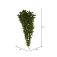 thumbnail image 2 of Vickerman 6' American Upside Down Artificial Christmas Tree, Clear Dura-Lit® Lights, 2 of 2