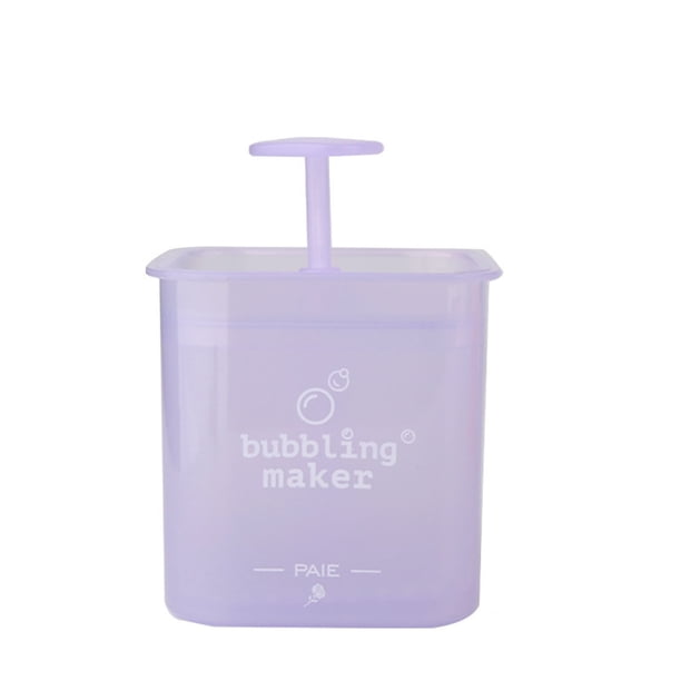 Fabricante portátil de gomas de espuma limpiadora | Limpiador facial espumador para piel seca y sensible | Crea espuma fina y espesa | Compatible con varios limpiadores faciales | Diseño compacto