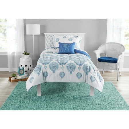 Mainstays Bed-In-A-Bag Arabesque Bedding Set