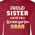 thumbnail image 4 of Inktastic Proud Sister of a Kindergarten Grad Long Sleeve T-Shirt, 4 of 5