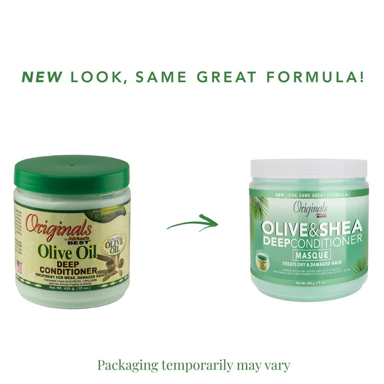 AFRICA'S BEST Originals Olive & Shea Deep Conditioner Masque (15oz) AFRICA'S BEST Originals Olive & Shea Deep Conditioner Masque (15oz)