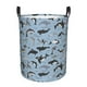 thumbnail image 1 of Fotbe Dolphins Cesto de Ropa con Asas, Cesto Impermeable de Gran Capacidad, Bolsa de Lavado para Dormitorio, Cesto de Ropa con Ruedas y Asas-Medium, 1 of 6
