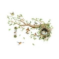 thumbnail image 2 of Decoración de pared floral, calcomanía de pared de rama de , decoración del hogar, papel pintado de pared de la pared de aves de flores, 2 of 9