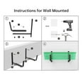 thumbnail image 3 of 4PCS Adjustable Planter Box Brackets, Brackets for Window Boxes Hanging Flower Box Holders, Heavy Duty Wall, 3 of 8