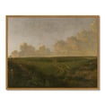 thumbnail image 3 of Drsoum Vintage Prairie Clouds Wall Art 11x14in Natural Framed Prints Classic Retro Farmhouse Rustic Nature Decorations for Living Room Bedroom, 3 of 6