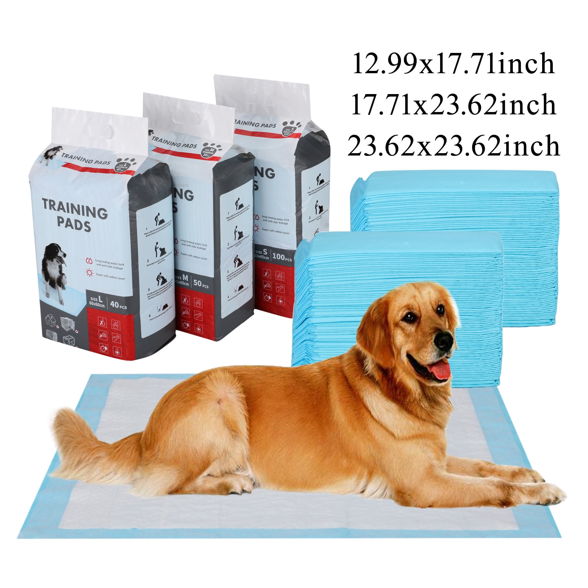 SAYFUT Large Dog Pee Pads, Thicker Puppy Pads, Super Absorbent Pee Pads