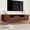 Brown - 78.7''D x 21.6''H x 15.7''D, variant on 55.1" Walnut Brown TV Stand with Drawer and Cabinet for 55" TVs, Mid Century Modern Entertainment Center with Open Shelf for Living Room and Bed Room
