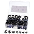 thumbnail image 1 of Unique Bargains 84pcs Câble Pinces Kit d'Assortiment, Pince Isolée en Caoutchouc en Acier Inoxydable, 1 of 5