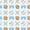 Blue Orange, variant on Meiyoeat Watercolor Golf Pattern Twin Comforter Sets 2pcs, Kawaii Ribbon Bow Bedding Set,Pink Reversible