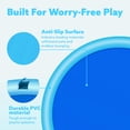 thumbnail image 3 of Aspersor antideslizante Splash Pad Sloosh de 10 pies para niños, color azul, 3 of 8