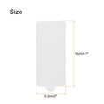 thumbnail image 2 of Uxcell 100pcs Mini Cake Boards, Mousse Cake Cardboards Rectangle Cupcake Bases (White), 2 of 5