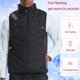 thumbnail image 3 of Chaleco térmico eléctrico de moda para hombre, chaleco térmico acolchado, chaquetas térmicas cálidas Abanopi Chaleco de los hombres, 3 of 7